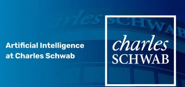 Artificial intelligence and Charles Schwab retirement planning graphic